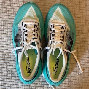 New Balance FuelCell Running Shoes - Teal and White